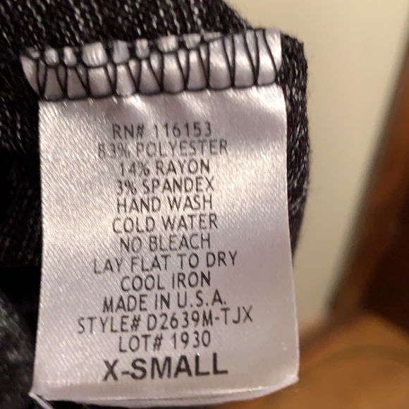 THYME & HONEY Soft Flowy Jersey Witchcore Dress with Layered Bell Sleeves XS - Picture 3 of 7